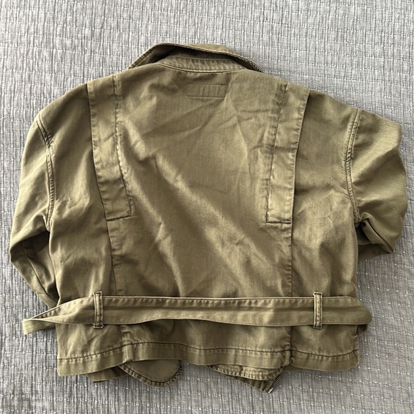 Blank NYC boxy moto belted army jacket - Picture 7 of 12